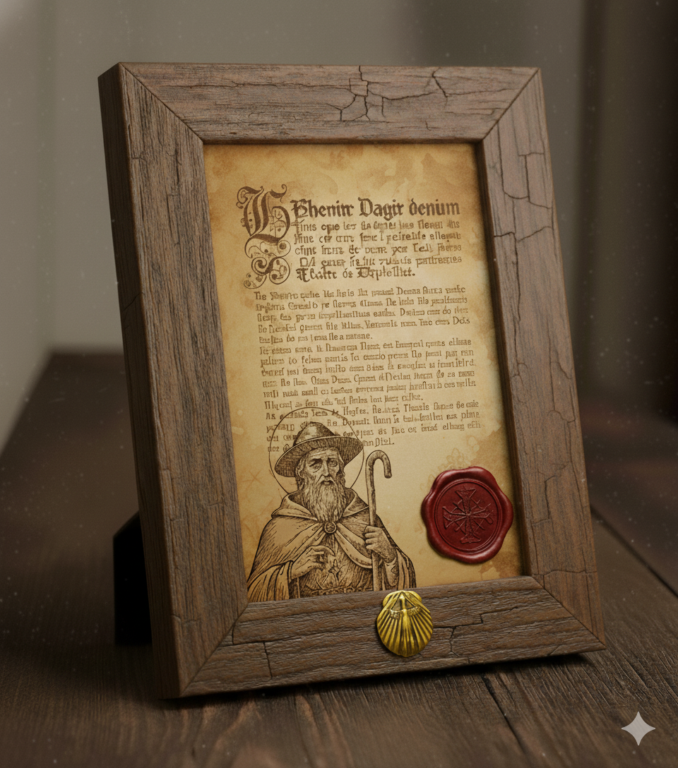 ST JAMES Medallion | Brass