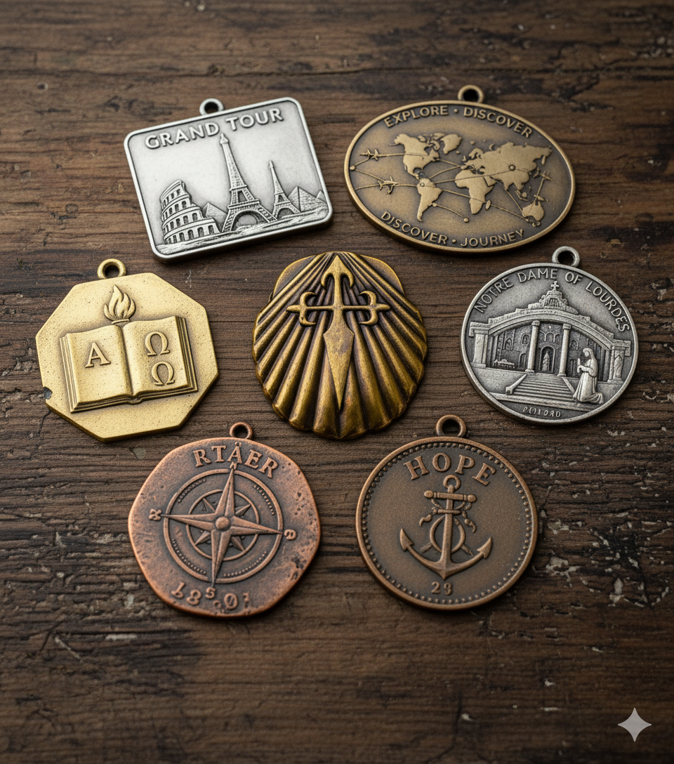 ST JAMES Medallion | Brass