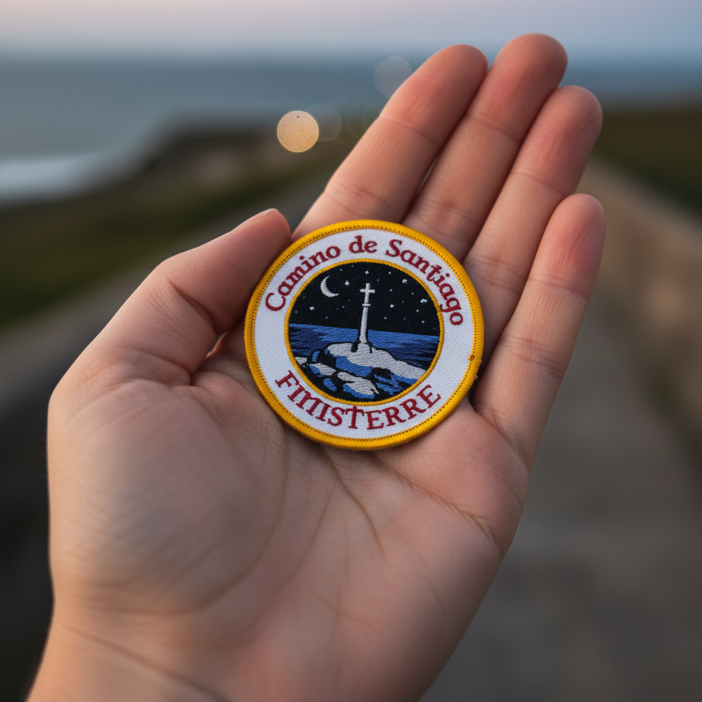 CAMINO FINISTERRE Iron-On Patch | Woven
