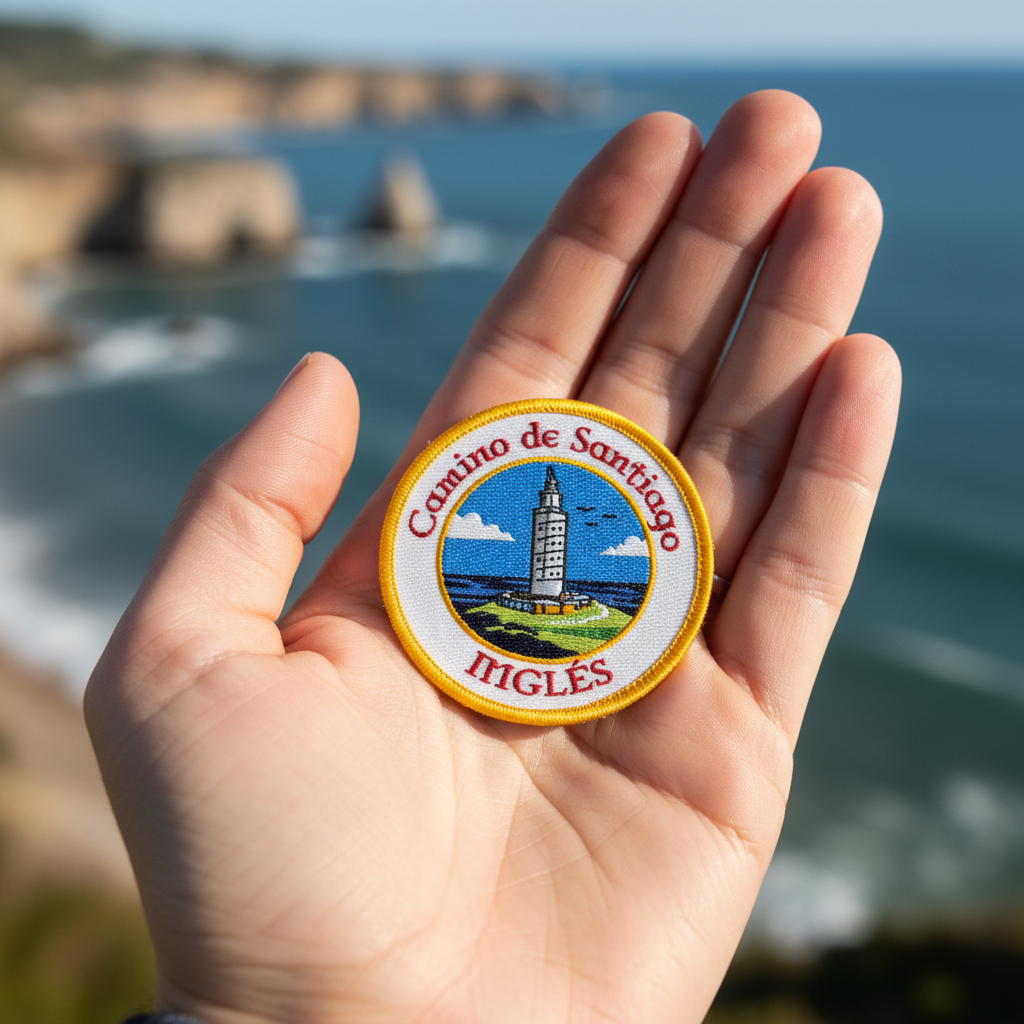 CAMINO INGLÉS Iron-On Patch | Woven
