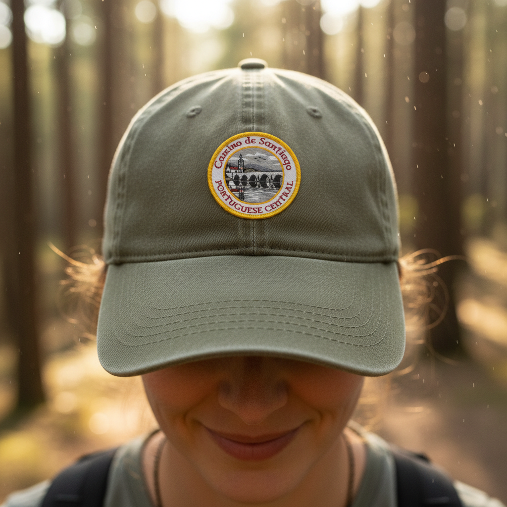 CAMINO PORTUGUÉS CENTRAL Iron-On Patch | Woven