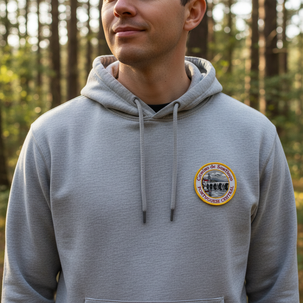 CAMINO PORTUGUÉS CENTRAL Iron-On Patch | Woven