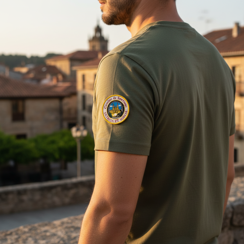 ULTREIA ET SUSEIA Iron-On Patch | Woven