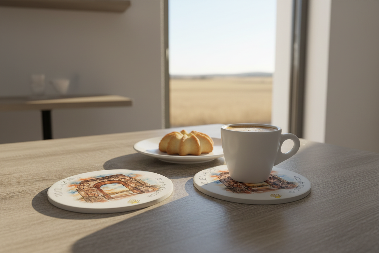 VÍA DE LA PLATA Drink Coaster | Ceramic